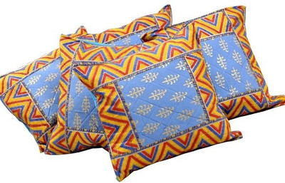 27% OFF on Sunshine Rajasthan Abstract Cushions Cover