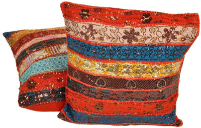 51% OFF on UFC Mart Self Design Cushions Cover