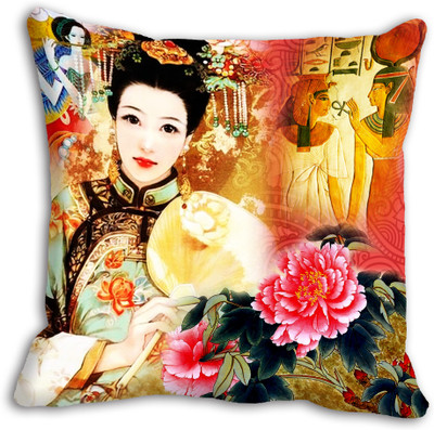 60% OFF on meSleep Abstract Cushions Cover