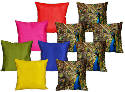 48% OFF on meSleep Printed Cushions Cover