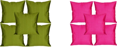 60% OFF on meSleep Solid Cushions Cover