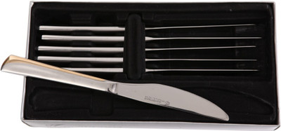 29% OFF on Mullich Kayla Stainless Steel Table Knife Set Pack of 6