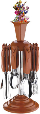 Patidar Polymers Master Plastic, Stainless Steel Cutlery Set Pack of 26 Patidar Polymers Master Plastic, Stainless Steel Cutlery Set Pack of 26