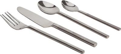 Fabulloso Silky Matte Large Stainless Steel Cutlery Set Pack of 24