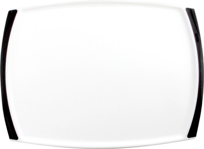 Dexas Cut & Serve 2 in 1 Reversible Big - B&W Color Plastic Cutting Board Dexas Cut & Serve 2 in 1 Reversible Big - B&W Color Plastic Cutting Board
