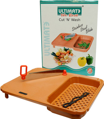 Ultimate Cut 'N' Wash Plastic Cutting Board Ultimate Cut 'N' Wash Plastic Cutting Board