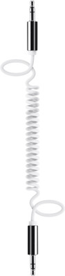 17% OFF on Belkin Spiral AUX with Metal Jack AUX Cable White