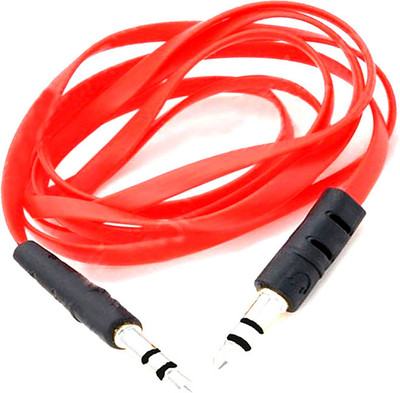 60% OFF on Trost Aux Cable For Home/ Car/ Office AUX Cable Red 60% OFF on Trost Aux Cable For Home/ Car/ Office AUX Cable Red