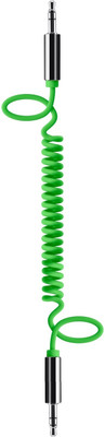 17% OFF on Belkin Spiral AUX with Metal Jack AUX Cable Green 17% OFF on Belkin Spiral AUX with Metal Jack AUX Cable Green