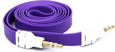 64% OFF on Goodit Flat AUX AUX Cable Purple
