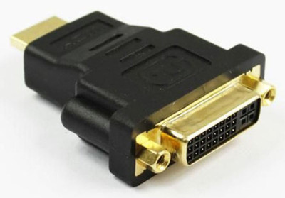 Jinali DVI Female To HDMI Male Converter Data_cable - Black
