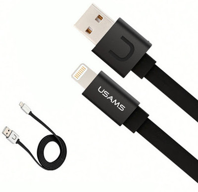 60% OFF on Usams U C Lightening Cable Black