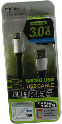 43% OFF on Smartpro 3.0A Micro USB Data Cable USB Cable Black 43% OFF on Smartpro 3.0A Micro USB Data Cable USB Cable Black