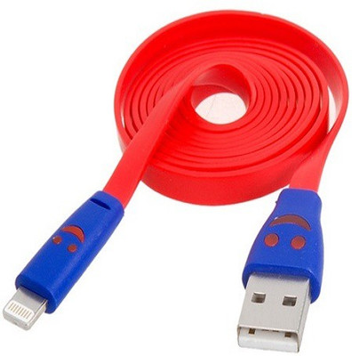 14% OFF on Storite LED Lighting Smile Face Data Sync For Apple iPhone 5,5c,5S, iPad Mini, iPod Touch 5G, new iPad and i Pad Air - 1M USB Cable Red 14% OFF on Storite LED Lighting Smile Face Data Sync For Apple iPhone 5,5c,5S, iPad Mini, iPod Touch 5G, new iPad and i Pad Air - 1M USB Cable Red