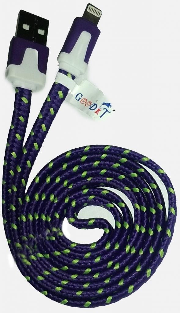 40% OFF on Goodit Apple iPhone 5c USB Cable Purple 40% OFF on Goodit Apple iPhone 5c USB Cable Purple