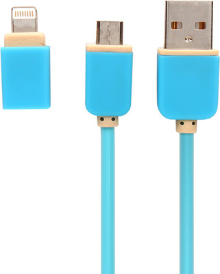 20% OFF on Roccia High Speed for Apple iPhone 5 with converter USB Cable Blue 20% OFF on Roccia High Speed for Apple iPhone 5 with converter USB Cable Blue
