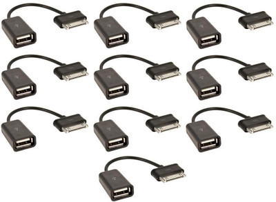 Morelife 30-Pin Type Otg Cable USB Cable Black Morelife 30-Pin Type Otg Cable USB Cable Black