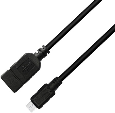 Astrum Usb 2.0af To Micro Usb Otg Cable USB Cable Black Astrum Usb 2.0af To Micro Usb Otg Cable USB Cable Black