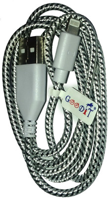 12% OFF on Goodit Data Cable For Apple iPhone USB Cable Silver 12% OFF on Goodit Data Cable For Apple iPhone USB Cable Silver