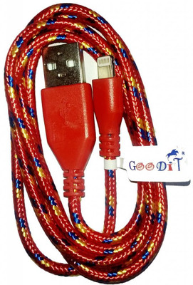 40% OFF on Goodit Data Cable For Apple iPhone 6 USB Cable Red 40% OFF on Goodit Data Cable For Apple iPhone 6 USB Cable Red