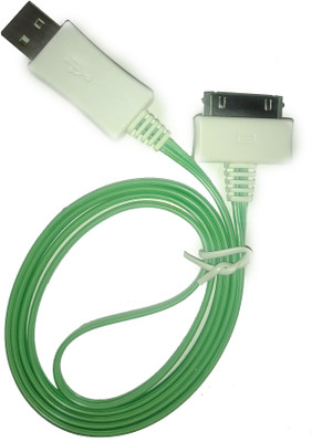 32% OFF on Goodit Apple iPhone 4G USB Cable Green 32% OFF on Goodit Apple iPhone 4G USB Cable Green