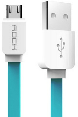 16% OFF on Rock Micro Flat Data cable USB Cable 16% OFF on Rock Micro Flat Data cable USB Cable