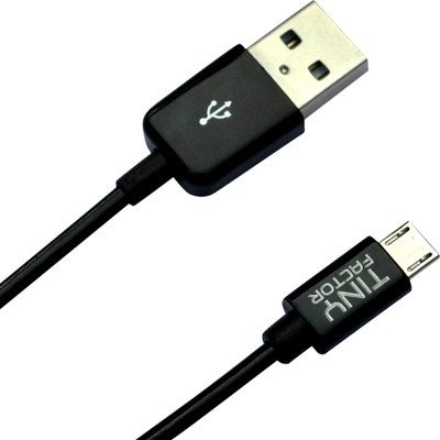 Tinyfactor Micro USB Sync/Charge Cable USB Cable Black Tinyfactor Micro USB Sync/Charge Cable USB Cable Black