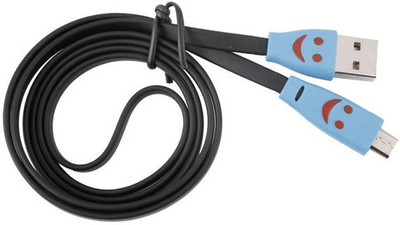 25% OFF on Smartpro Smiley Micro USB USB Cable Black 25% OFF on Smartpro Smiley Micro USB USB Cable Black