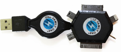 47% OFF on Smartpro 6-in-1 USB Retractable Multifunctional Cable USB Cable Black 47% OFF on Smartpro 6-in-1 USB Retractable Multifunctional Cable USB Cable Black