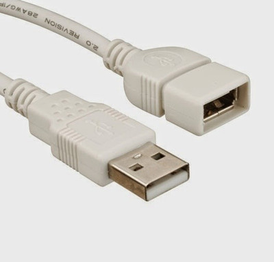 41% OFF on Terabyte TB-USB Ext 1.5 Mtr USB Cable White