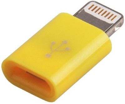 79% OFF on Quace Lightning 8 Pin to Micro USB Converter/Sync Charge Iphone 5 Ipad Mini 4 Apple USB Cable Yellow 79% OFF on Quace Lightning 8 Pin to Micro USB Converter/Sync Charge Iphone 5 Ipad Mini 4 Apple USB Cable Yellow
