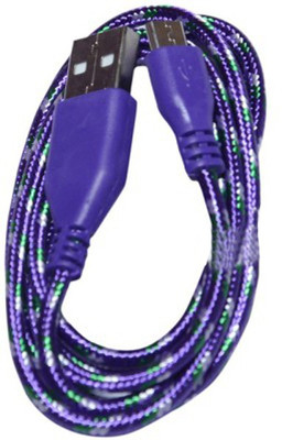 64% OFF on Sygtech Data Sync and Charging Cable for Samsung Nokia Sony Motorola Karbonn Micromax Mobiles USB Purple
