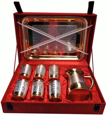 33% OFF on Royal Touch Brass Decorative Platter Silver, Gold, Pack of 8 33% OFF on Royal Touch Brass Decorative Platter Silver, Gold, Pack of 8