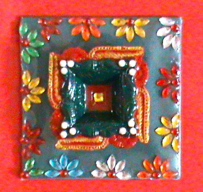 50% OFF on Zelos Wooden Decorative Platter Green 50% OFF on Zelos Wooden Decorative Platter Green