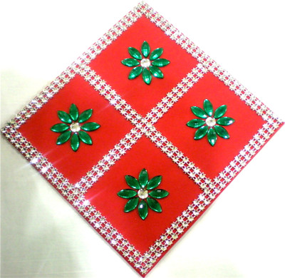 46% OFF on Zelos Wooden Decorative Platter Red 46% OFF on Zelos Wooden Decorative Platter Red