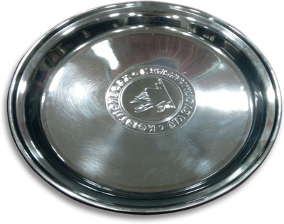 16% OFF on Treta Classic 925 Silver Platter Silver Plated Decorative Platter Silver 16% OFF on Treta Classic 925 Silver Platter Silver Plated Decorative Platter Silver