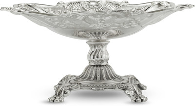 22% OFF on FineDor Silver Plated Decorative Platter Silver 22% OFF on FineDor Silver Plated Decorative Platter Silver