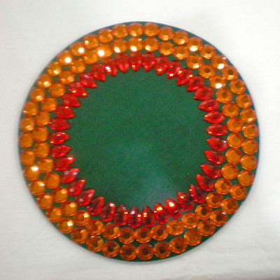 46% OFF on Zelos Wooden Decorative Platter Green 46% OFF on Zelos Wooden Decorative Platter Green