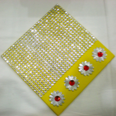 46% OFF on Zelos Wooden Decorative Platter Yellow