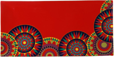 35% OFF on The Elephant Company Bone China Decorative Platter Red, Pack of 2