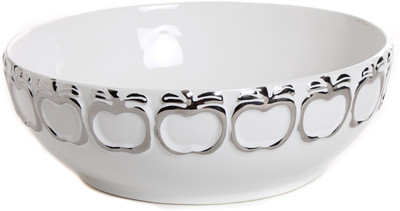 10% OFF on Fennel Porcelain Decorative Platter White, Silver 10% OFF on Fennel Porcelain Decorative Platter White, Silver