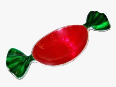 37% OFF on Fab Exim Aluminium Decorative Platter Red, Silver, Green