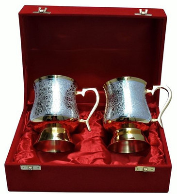 33% OFF on Royal Touch Brass Decorative Platter Silver, Gold, Pack of 2 33% OFF on Royal Touch Brass Decorative Platter Silver, Gold, Pack of 2