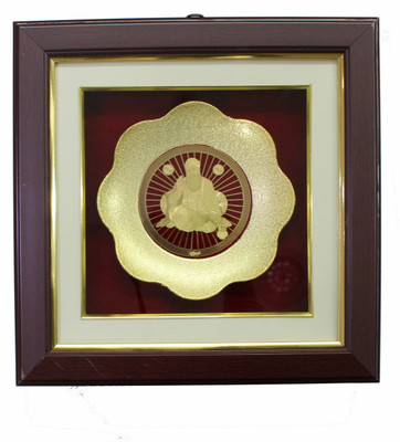 4% OFF on Tofa Gold Plated Decorative Platter Gold, Black 4% OFF on Tofa Gold Plated Decorative Platter Gold, Black