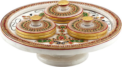 22% OFF on Aapno Rajasthan Stoneware Decorative Platter Multicolor 22% OFF on Aapno Rajasthan Stoneware Decorative Platter Multicolor