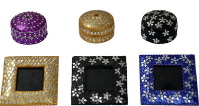 30% OFF on Aadyahome Cast Iron Decorative Platter Multicolor, Pack of 6 30% OFF on Aadyahome Cast Iron Decorative Platter Multicolor, Pack of 6