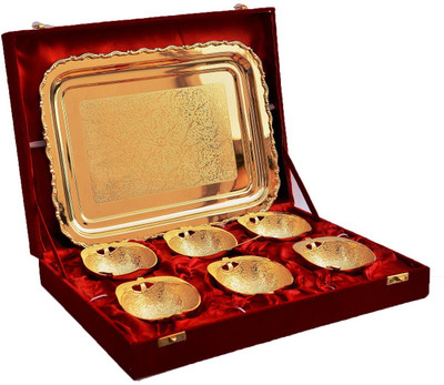 33% OFF on Yahya Brass Decorative Platter Gold, Pack of 13 33% OFF on Yahya Brass Decorative Platter Gold, Pack of 13