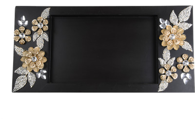 Aradhana Arts Wooden Decorative Platter Multicolor Aradhana Arts Wooden Decorative Platter Multicolor