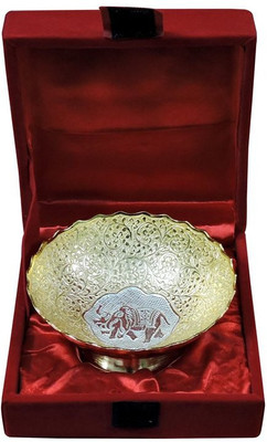 33% OFF on Royal Touch Brass Decorative Platter Silver, Gold 33% OFF on Royal Touch Brass Decorative Platter Silver, Gold