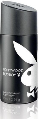 Playboy Hollywood Deodorant Body Spray - For Men, Boys (150 Ml)